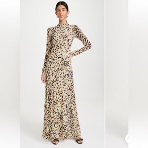 BRAND NEW RESA Animal Print Long Sleeve Dress